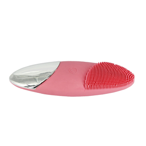 Rechargeable Étanche sans fil <span class=keywords><strong>sonic</strong></span> nettoyage Électrique silicone brosse - Product Image 2