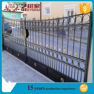Nuevo diseño casa diseños de la <span class=keywords><strong>puerta</strong></span> principal, <span class=keywords><strong>Puerta</strong></span> de hierro forjado, Fábrica de la <span class=keywords><strong>puerta</strong></span> de entrada - Product Image 5