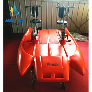 Bicicletas Acuáticas De Hélice Con Pontones De PE Para Deportes Acuáticos De Gran Venta Suministro De Bicicletas Marinas - Product Image 4