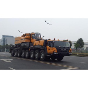 Grue tout-terrain de 600 tonnes avec moteur Benz, moment de 14700 kN-m, hauteur de levage maximale de 117,5 m pour levage industriel lourd - Product Image 4