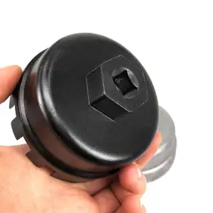 Chave de filtro de óleo toyota lexus forjado, chave de tesoura preta
