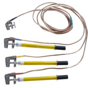 Ensemble de mise à la terre électrique : piquet de terre, pince de terre et <span class=keywords><strong>fil</strong></span> - Product Image 2
