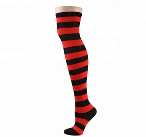 Chất Lượng Tốt Cotton Cô Gái Cao Đầu Gối Vớ Sexy Stocking Bán Buôn