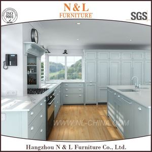 تصدير القياسية خشب متين البلوط الباندا خزائن المطبخ ميامي - Product Image 5
