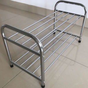 אחסון כניסה ארון כניסה ארון בגדים נייד שטח שמירת נעל מתכת עם ידיות - Product Image 5