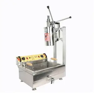 2024 China Manufacturer Churros Maker Automatic/Filled Churros Making Machine With Fryer