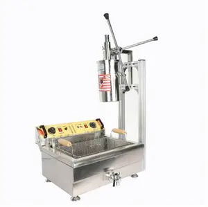 2024 Trung Quốc nhà sản xuất CHURROS Maker tự động/Điền CHURROS Máy làm với nồi chiên