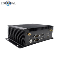 Mini pc industriel gaming barebone, ordinateur de bureau, barebone, avec HD, VGA, 6COM, 12V, modèle pas cher,