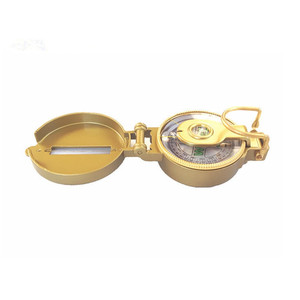 <span class=keywords><strong>Brújula</strong></span> de aleación de zinc, <span class=keywords><strong>brújula</strong></span> de metal antigua de color dorado - Product Image 2