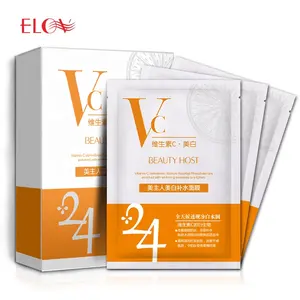 Grosir Kosmetik Kecantikan OEM Malaysia Efektif Vitamin C Perawatan Kulit Masker Wajah Pemutih