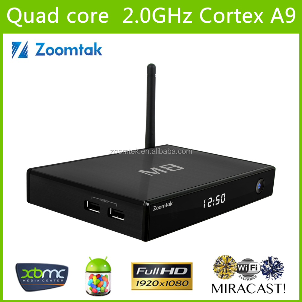 Barato 4 K Amlogic S802 android tv box quad core con KODI 14.2 preinstalado