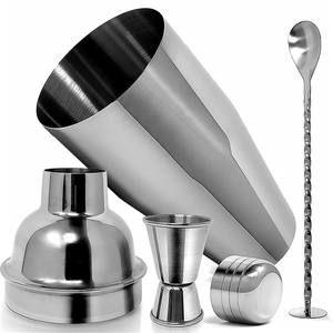 <span class=keywords><strong>Set</strong></span> da <span class=keywords><strong>Cocktail</strong></span> con Shaker e Mixer in Acciaio Inox, Kit <span class=keywords><strong>per</strong></span> Preparazione Bevande - Product Image 6