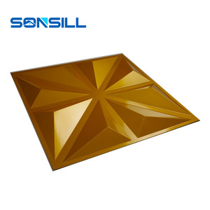 Moderne mur décoratif plaques <span class=keywords><strong>pvc</strong></span> de <span class=keywords><strong>douche</strong></span> en plastique 3d panneaux muraux - Product Image 2