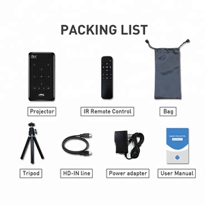 <strong>Portable</strong> 4K Mini <strong>Projector</strong> Rechargeable Beam <strong>Projector</strong> - Product Image 5