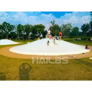 आउटडोर पार्क के लिए Inflatable सफेद कूद तकिया juming बादल
