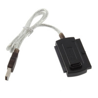 Nuevo Adaptador Convertidor de Interfaz de Datos USB 2.0 a IDE SATA 5.25 S-ATA/2.5/3.5c 480Mb/s