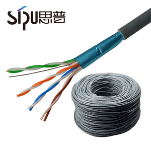 Sipu mejor precio 26AWG-23AWG CCA CAT5e/Cat6/cat6a/cat7 precio <span class=keywords><strong>por</strong></span> <span class=keywords><strong>Metro</strong></span> <span class=keywords><strong>Ethernet</strong></span> cables <span class=keywords><strong>de</strong></span> red informática - Product Image 3