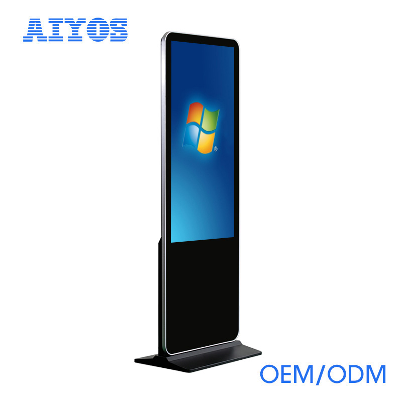 42 "Shopping center автономный цифровой плеер вывесок, напольные ЖК-дисплей рекламы, объявления дисплея lcd tv