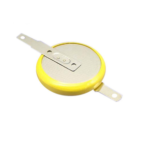 공장 직판 3V 리튬 배터리 Cr2032 <span class=keywords><strong>CR2025</strong></span> 납땜 탭 포함 - Product Image 1