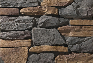 Nhân tạo văn hóa đá mặt bên ngoài trang trí đá ngoài trời & trong nhà tường trang trí vườn tùy chỉnh cắt theo kích thước - Product Image 5