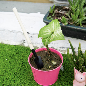 Casa e Giardino Manico In Legno 3 pz set <span class=keywords><strong>Mini</strong></span> Attrezzi Vanga Pala Rastrello - Product Image 4