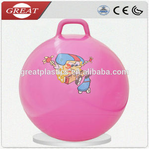Haute qualité jouet gonflable jumping ball rose, skee balle trémie balle pour les enfants - Product Image 1