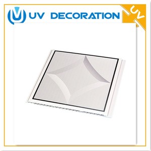 Ad alta Densità ragionevole prezzo nuovo disegno Pannello del Soffitto Decorativo del <span class=keywords><strong>PVC</strong></span> Made in haining, zhejiang Cina - Product Image 5