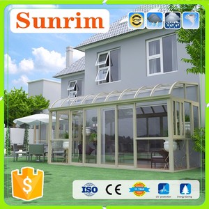 DIY hobby prefabricada de policarbonato o vidrio sol casa recinto del <span class=keywords><strong>patio</strong></span> terraza acristalada - Product Image 6
