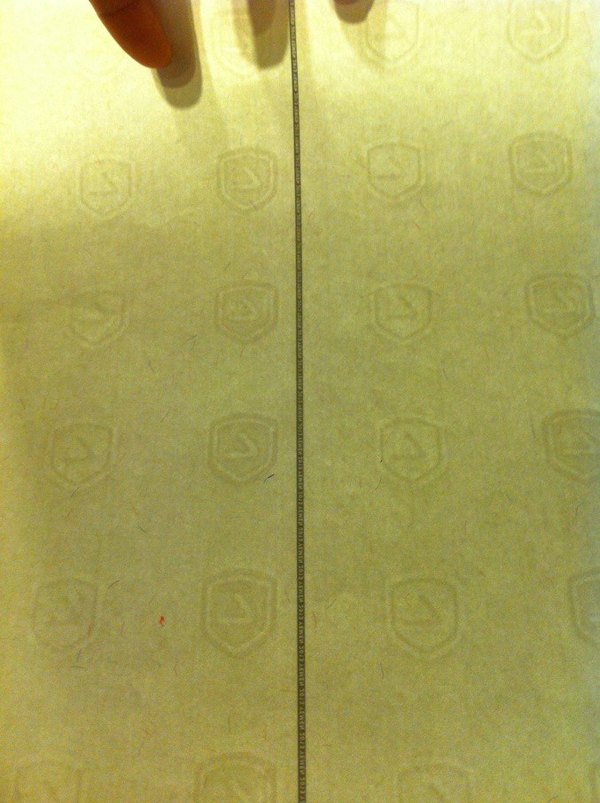 безопасность уф волокна водяной знак печатания