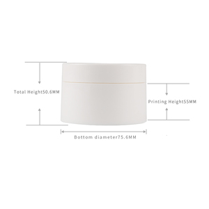 30g 50g 100g 120g Lisse Corps PP Visage Vide pot de crème 50 ml pour Cosmétique Paquet - Product Image 3