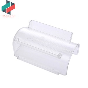 ZNF00008 Clear Beer Wine Bottle Storage Rack Freestanding impilabile in <span class=keywords><strong>plastica</strong></span> per frigo da cucina - Product Image 5