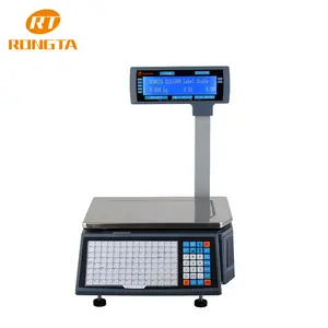 Retail Scale RLS1000 RONGTA Retail Barcode Label Printing Scale Price Computing Scale For Butcher Shop RLS1000