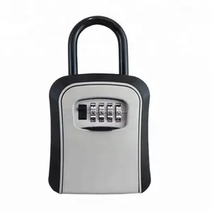 Combinatie Lockbox Code Lock Veilige Doos Sleutelhouder Grote Capaciteit Draagbare Kluis Voor Familie Makelaar Outdoor Key Box