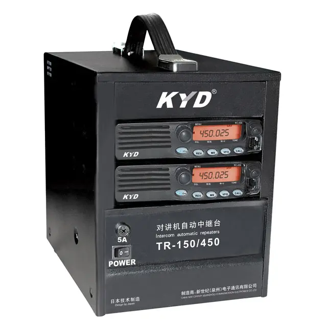 새로운 아날로그 양방향 라디오 DTMF UHF 60w 무전기 TR-150/450 <span class=keywords><strong>리피터</strong></span> 및 기지국 릴레이 12V 13.8V