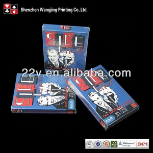 WJPC-Gioco di Carte di Baseball Su Ordinazione di Stampa Berretto Da Baseball Carta Da Gioco di Stampa Carte Da Poker Fresco - Product Image 4