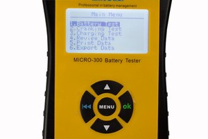 하이 퀄리티 MICRO 300 디지털 12V 자동차 배터리 테스터 고급 납산 배터리 테스터 1 년 보증 - Product Image 3