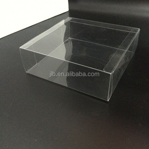 Boîte en plastique PVC PET transparente personnalisée pour l'emballage de produits de soins personnels, contenants de rangement rigides pliables - Product Image 2