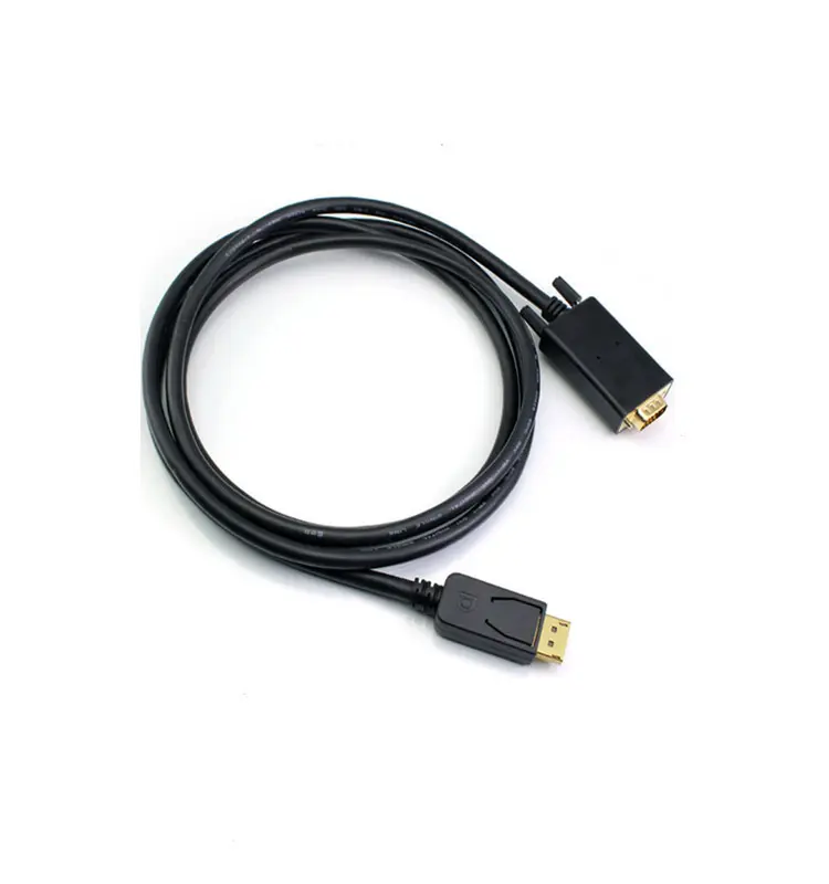 1.8 metros scart para vga com cabo conversor de áudio