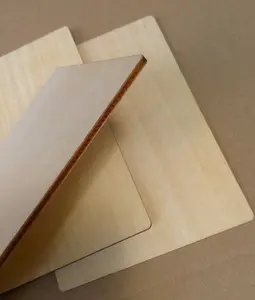 Blank Greeting Card Craft Wood Postcard DIY Hand Writing Card Message Card