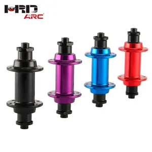 FT-003F BMX J עיקול אלומיניום סגסוגת 14G 12 חורים צבעוני איזון אופני רכזת bmx חלקי