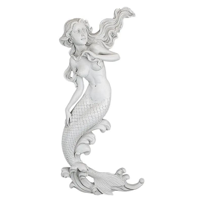 Langelinie Cove Mermaid wand kunst dekor harz meerjungfrau