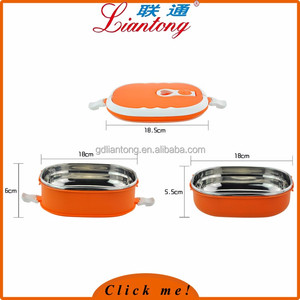 1800 ML 2 capas bento lunch box almacenamiento, saludable colorido niños lunch box - Product Image 2