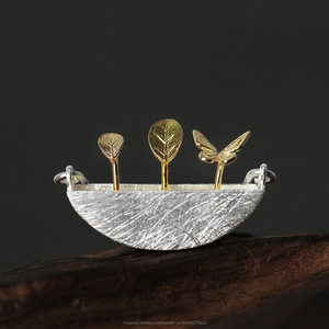 Comercio al por mayor <span class=keywords><strong>mi</strong></span> pequeño jardín joyería de plata pura 925 - Product Image 5