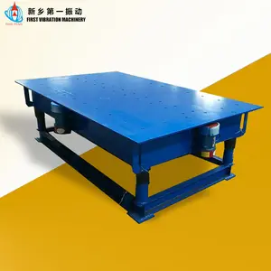 Вибрационный стол для изготовления плитки interlock