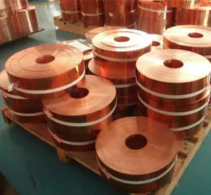 Copper Coil Tinned Copper Strip / Copper Coil / Band For Industry