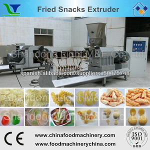 Automático 250kg/Hour Grande Extruidas Fritas <span class=keywords><strong>Pellets</strong></span> Food Machine - Product Image 1