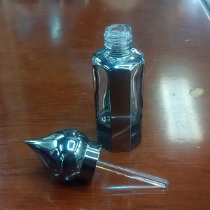 Tùy chỉnh vít cap dập nóng UV attar Nước hoa dầu thủy tinh Chai Thủy Tinh mới 3ml/6ml/12ml dính nước hoa bao bì Mỹ phẩm màu đen - Product Image 5