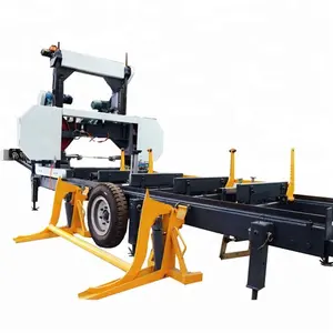 Besar Portabel Horizontal Band Saw Dijual Pabrik Kayu Portable dari China