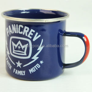 Tasses en émail de couleur personnalisée de taille mini 350ml pour Cambodge Artois Bock Cap <span class=keywords><strong>Royal</strong></span> Leopold <span class=keywords><strong>Bros</strong></span> - Product Image 6