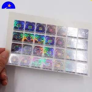 Produsen Grosir Stiker Keamanan Hologram Laser 3D Kustom, Cetak Hologram 3d